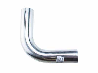 Pypes Exhaust PVM68S Mandrel Bend Pipe 3 in 90 Degree Hardware Not Incl Natural 304 Stainless Steel / Pypes Performance Exhaust PVM68S Exhaust Pipe