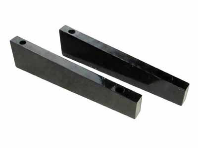 Pypes RPE631FA Convertible Brace Spacer 13.5 in L 1 in W Height A-3 1/8 in Height B-2in Black Steel / Pypes Exhaust RPE631FA Exhaust Brace Spacer