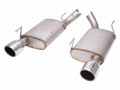Pypes SFM60V 2005-2010 Ford Mustang GT Axle-Back Exhaust Kit With Violator Mufflers 409 Stainless / Pypes Performance Exhaust SFM60V Axle-Back Exhaust