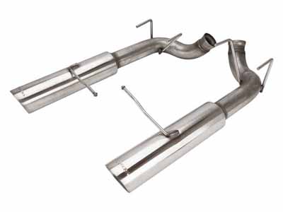 Pypes SFM79MS Pype Bomb Series Axle-Back Exhaust System 11-14 Mustang V6 Split Rear Dual Exit 4-inch / Pypes Exhaust SFM79MS Axle-Back Exhaust