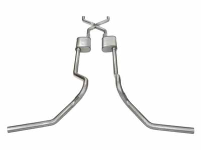 Pypes Performance Exhaust SFT65 Ford Crossmember Back Exhaust For 65-76 F-100/F-150 No Muffler / Pypes Exhaust SFT65 Crossmember-Back Exhaust