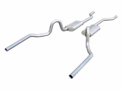 Pypes SGA30T30 2.5" Crossmember Back Without X-Pipe Exhaust System 64-72 A-Body / Pypes Exhaust SGA30T30 Crossmember-Back Exhaust