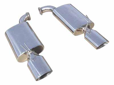 Pypes SGG60VS Violator Series Axle-Back Muffler System 08-09 G8 Split Rear Dual Exit / Pypes Exhaust SGG60VS Axle-Back Exhaust