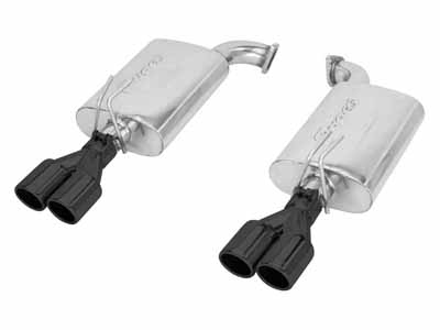 Pypes SGG61VSB 2008-2009 G8 Axle-Back Violator Exhaust System w/ Black Quad Tips SGG61VSB / Pypes Exhaust SGG61VSB Axle-Back Exhaust