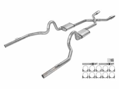Pypes SGG913VE 1978-88 3" GM G-Body Non SS Crossmember Back W/Xpipe Violator Muffler Exhaust / Pypes Exhaust SGG913VE Crossmember-Back Exhaust