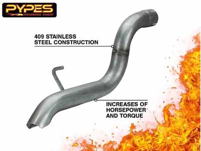 Pypes Performance Exhaust SJJ40 Jeep JL Axle-Back Exhaust 18-24 Wrangler JL 2.0 and 3.6L / Pypes Performance Exhaust SJJ40 Axle-Back Exhaust