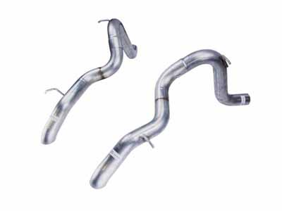 Pypes TGF15K Exhaust Tail Pipe Kit Split Rear Dual Exit 3 in Tail Pipe Hardware Included / Pypes Performance Exhaust TGF15K Exhaust Tail Pipe