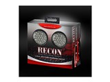 Recon 264152CL Clear LED Round Style Daytime Running Lights / Recon 264152CL Clear LED Round Style Daytime RL