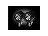 Recon 264505CL 10-Watt 3000 Lumen LED Driving / Reverse Light Kit - Clear / 