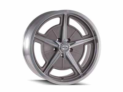 Ridler Wheels 605-8865GMDEEP 605 SL 18x8 Silver Deep Lip Machined 5 On 114.3 Bolt Pattern 0 Offset / Ridler Wheels 605-8865GMDEEP 18-Inch Wheel