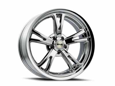 Ridler Wheels 606-8965C 606 CH 18x9.5 Chrome 5 On 114.3 Bolt Pattern 0 Offset / Ridler Wheels 606-8965C 18-Inch Wheel