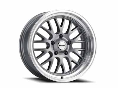 Ridler Wheels 607-8973G 607 GY 18x9.5 Grey 5 On 127 Bolt Pattern 6 Offset / Ridler Wheels 607-8973G 18-Inch Wheel