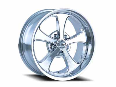Ridler Wheels 645-8865C 645 CH 18x8 Chrome 5 On 114.3 Bolt Pattern 0 Offset / Ridler Wheels 645-8865C 18-Inch Wheel