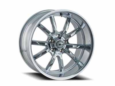 Ridler Wheels 650-5765C 650 CH 15x7 Chrome 5 On 114.3 Bolt Pattern 0 Offset / Ridler Wheels 650-5765C 15-Inch Wheel