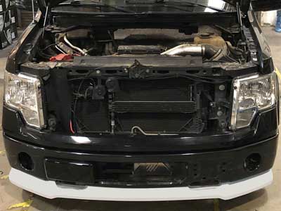 RK Sport 19013010 Fiberglass F-150 Splitter fits 2009-2014 Ford F-150 / RK Sport 19013010 09-14 FG F-150 Splitter