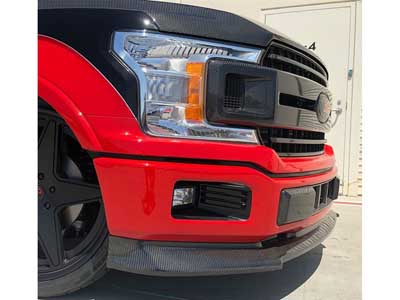 RK Sport 19016120 Carbon Fiber Splitter fits 2015-2020 Ford F-150 / RK Sport 19016120 18-Up F150 CF Splitter