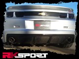 RK Sport 40011042 RKSport 2010-2013 Camaro Rear Center Diffuser Dual Exhaust Filler - Fiberglass / RK Sport 40011042 2010-2013 Camaro Rear Diffuser