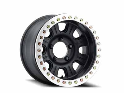 Raceline RT231-79580-32 17x9.5 Monster Beadlock RT231 Machined Face/Black -32 OS 8x165.1 BP 130.81 / Raceline Wheels RT231-79580-32 17-Inch Wheel