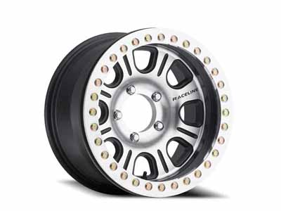 Raceline RT232-78555-00 17x8.5 Monster Beadlock RT232 Machined Face/Black 0 OS 5x139.7 BP 107.95 / Raceline Wheels RT232-78555-00 17-Inch Wheel