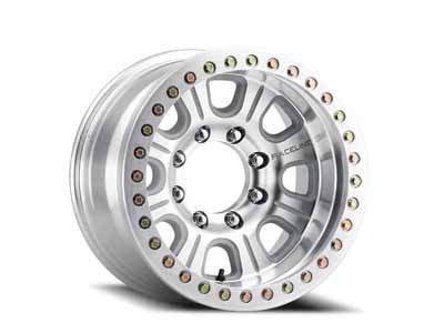 Raceline RT233-79556-32 17x9.5 Monster Beadlock RT233 Machined Silver -32 OS 5x165.1 BP 107.95 / Raceline Wheels RT233-79556-32 17-Inch Wheel