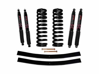 Skyjacker 174BK-B Lift Kit with Black Max Shocks for 78-79 Bronco w/Shock Black MAX Shocks 4" Lift / Skyjacker 174BK-B Lift Kit