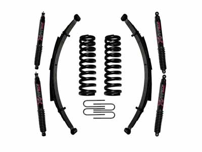 Skyjacker 174BKS-B Lift Kit with Black Max Shocks for 78-79 Bronco w/Shock Black MAX Shocks 4" Lift / Skyjacker 174BKS-B Lift Kit