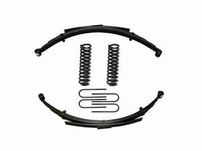 Skyjacker 176EBKS Bronco 6" Lift Kit 68-77 Bronco Includes Coil Springs Leaf Springs Rear U-Bolt Kit / Skyjacker 176EBKS Lift Kit
