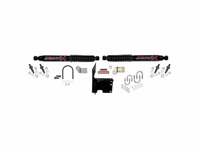 Skyjacker 8214 Steering Stabilizer Dual Kit Black Dual Kit 13-18 Ram 3500 14-18 Ram 2500 / Skyjacker 8214 Steering Stabilizer Kit