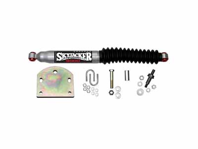 Skyjacker 9199 Steering Stabilizer Single Kit Silver w/Black Boot for Ford / Skyjacker 9199 Steering Stabilizer Kit