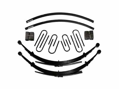 Skyjacker C180AK 8" Lift Kit 75-86 K5 Blazer Brake Line Brackets Rear Add-A-Leafs / Skyjacker C180AK Lift Kit