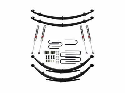 Skyjacker C240AJKS-M Lift Kit w/M95 Performance Shocks 4" Lift Front/Rear U-Bolt Kits Bushing Kit / Skyjacker C240AJKS-M Lift Kit