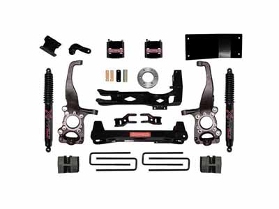 Skyjacker F1545BKB 4.5" Lift Kit with Black Max Shocks for 15-19 Ford F150 / Skyjacker F1545BKB Lift Kit