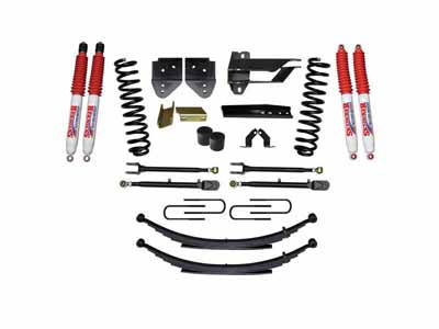 Skyjacker F174024KS-N 4" Lift Kit Adjustable 4-Links Nitro 8000 Shocks 17-19 F250/F350 Gas / Skyjacker F174024KS-N Lift Kit