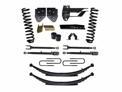 Skyjacker F174024KS Class II 4" Lift Kit Adjustable 4-Links 17-19 Ford F250/F350 Super Duty Gas / Skyjacker F174024KS Lift Kit