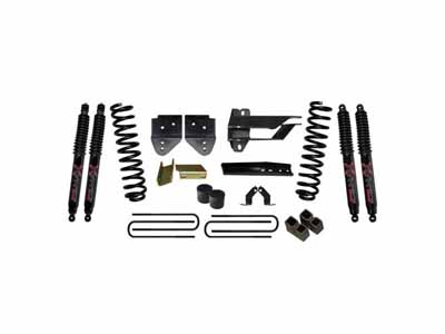 Skyjacker F17451K-B 4" Lift Kit with Black Max Shocks for 17-19 F250 Black Max 8500 Shocks / Skyjacker F17451K-B Lift Kit