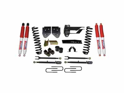 Skyjacker F174524K-H 4" Lift Kit w/Adjustable 4-Links with Hydro 7000 Shocks for 17-19 F250 / Skyjacker F174524K-H Lift Kit