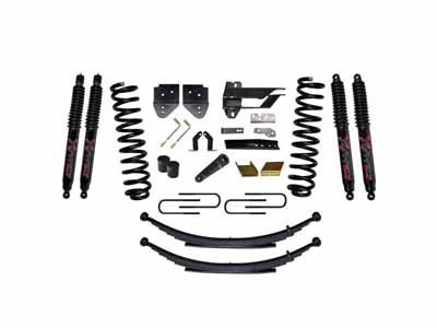 Skyjacker F17601KS-B 6" Lift Kit with Black Max Shocks for 17-19 Ford F250/F350 Super Duty Gas / Skyjacker F17601KS-B Lift Kit