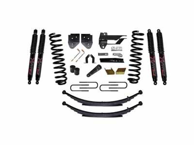 Skyjacker F17651KS-B 6" Lift Kit with Black Max Shocks for 17-19 Ford F250/F350 Super Duty Diesel / Skyjacker F17651KS-B Lift Kit