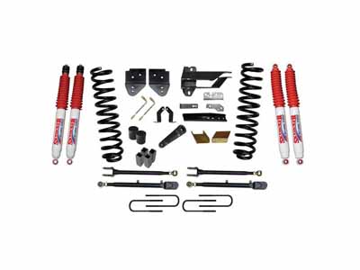 Skyjacker F176524K-H 6" Lift Kit w/Adjustable 4-Links with Hydro 7000 Shocks for 17-19 F250 / Skyjacker F176524K-H Lift Kit