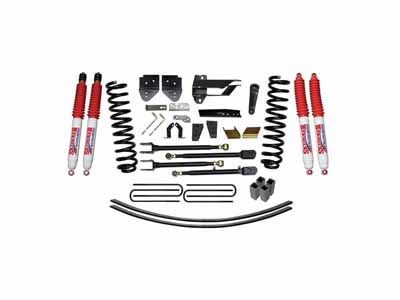 Skyjacker F17802K-N 4" Lift Kit w/Adjustable 4-Links Nitro 8000 Shocks 17-19 F250/F350 / Skyjacker F17802K-N Lift Kit