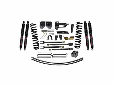 Skyjacker F17852K-B 8.5" Lift Kit w/Adjustable 4-Links Black Max 8500 Shocks / Skyjacker F17852K-B Lift Kit