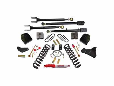 Skyjacker F54024K 4" Lift Kit 4-Link Conversion 05-07 Ford F250 Super Duty / Skyjacker F54024K Lift Kit