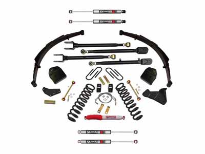Skyjacker F84024KSH-M Lift Kit w/M95 Performance Shocks 4" Lift 4-Link Conversion 08-10 F350 / Skyjacker F84024KSH-M Lift Kit