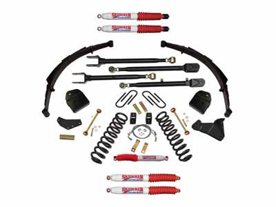 Skyjacker F84024KSH-N Lift Kit w/Shock Nitro Shocks 4" Lift 4-Link Conversion 08-10 F350 / Skyjacker F84024KSH-N Lift Kit