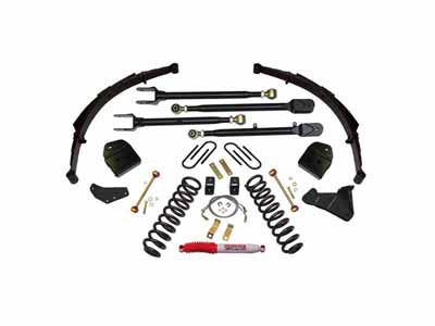Skyjacker F84524KS 4" Lift Kit Kit with Variable Coil Spring 4-Link Conversion 08-10 F250 / Skyjacker F84524KS Lift Kit