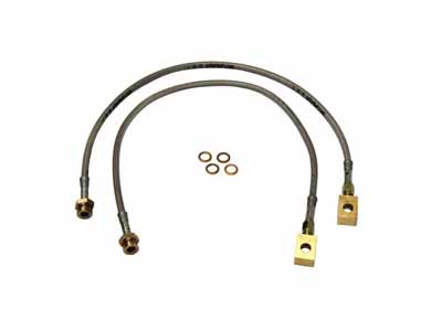 Skyjacker FBL17 Stainless Steel Brake Line 79-91 Blazer/Pickup Front 7200 GVWR Max 3-4" Lift Pair / Skyjacker FBL17 Brake Hose Kit