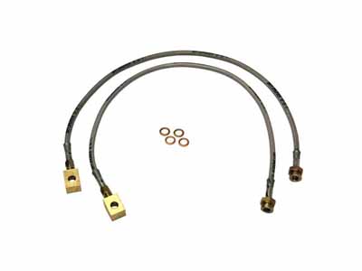 Skyjacker FBL35 Stainless Steel Brake Line 83-88 Ranger 84-88 Bronco II Front 4-8" Lift Pair / Skyjacker FBL35 Brake Hose Kit