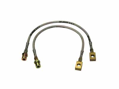 Skyjacker FBL412 Jeep Stainless Steel Brake Line 77-81 Front Lift Height 0-2.5" Pair / Skyjacker FBL412 Brake Hose Kit