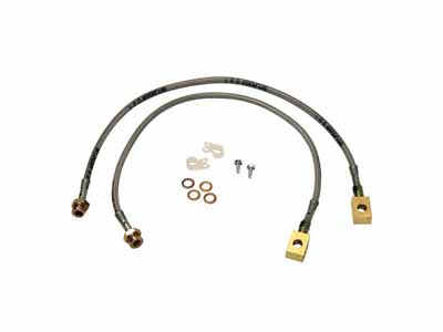 Skyjacker FBL47 Jeep YJ Stainless Steel Brake Line 87-95 Wrangler YJ Front Lift Height 3.5-6" Pair / Skyjacker FBL47 Brake Hose Kit