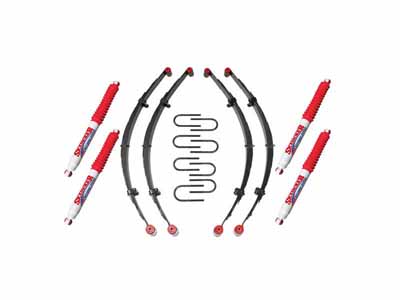 Skyjacker J21BKH 2.5" Lift Kit with Hydro 7000 Shocks for 76-83 CJ5 76-86 CJ7 81-85 Jeep Scrambler / Skyjacker J21BKH Lift Kit